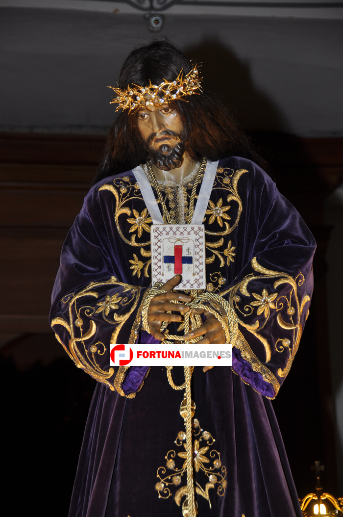 Procesión de Nuestro Padre Jesús del Rescate 2013 en la Semana Santa de Fortuna 2013